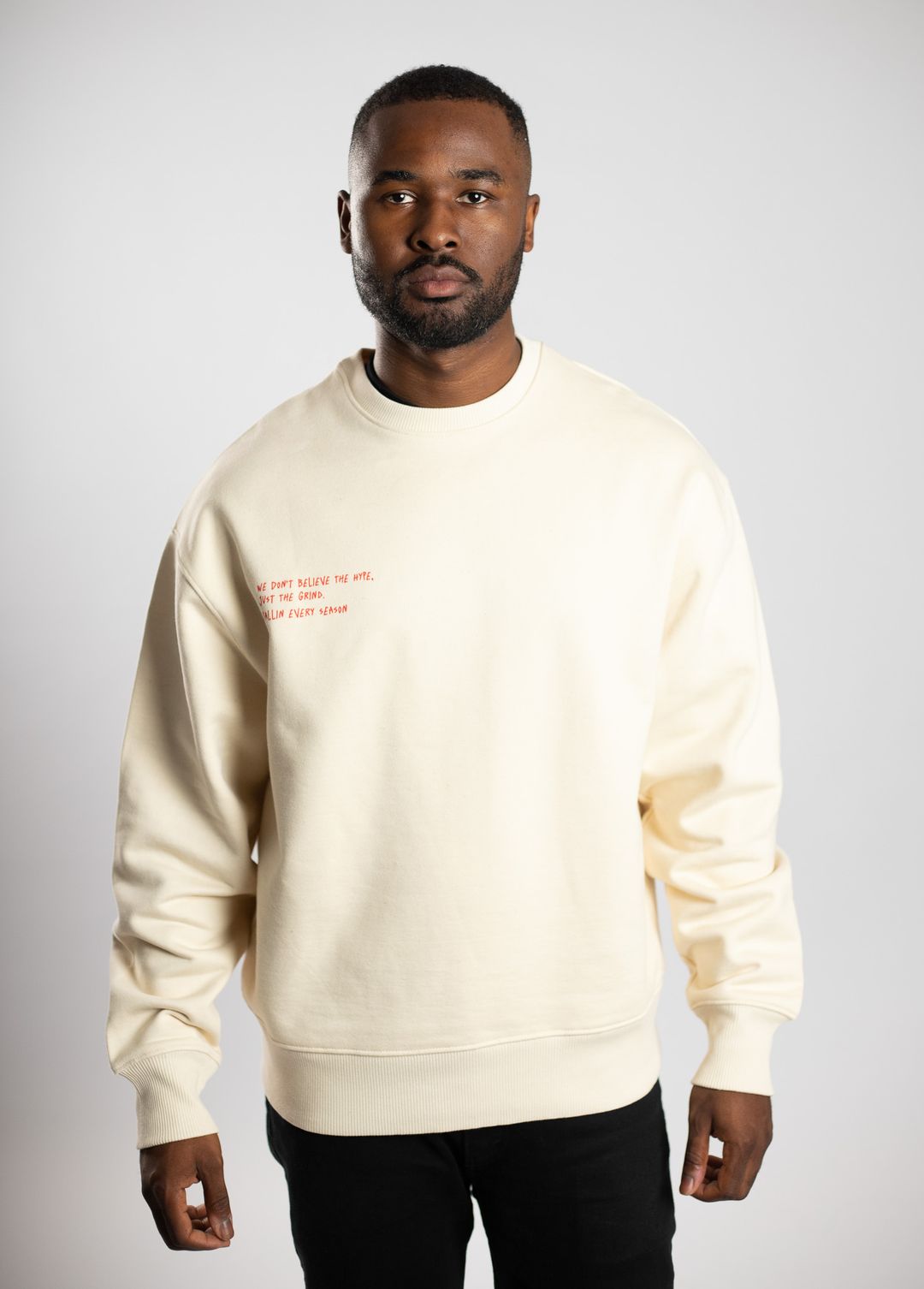 CREWNECK BEIGE