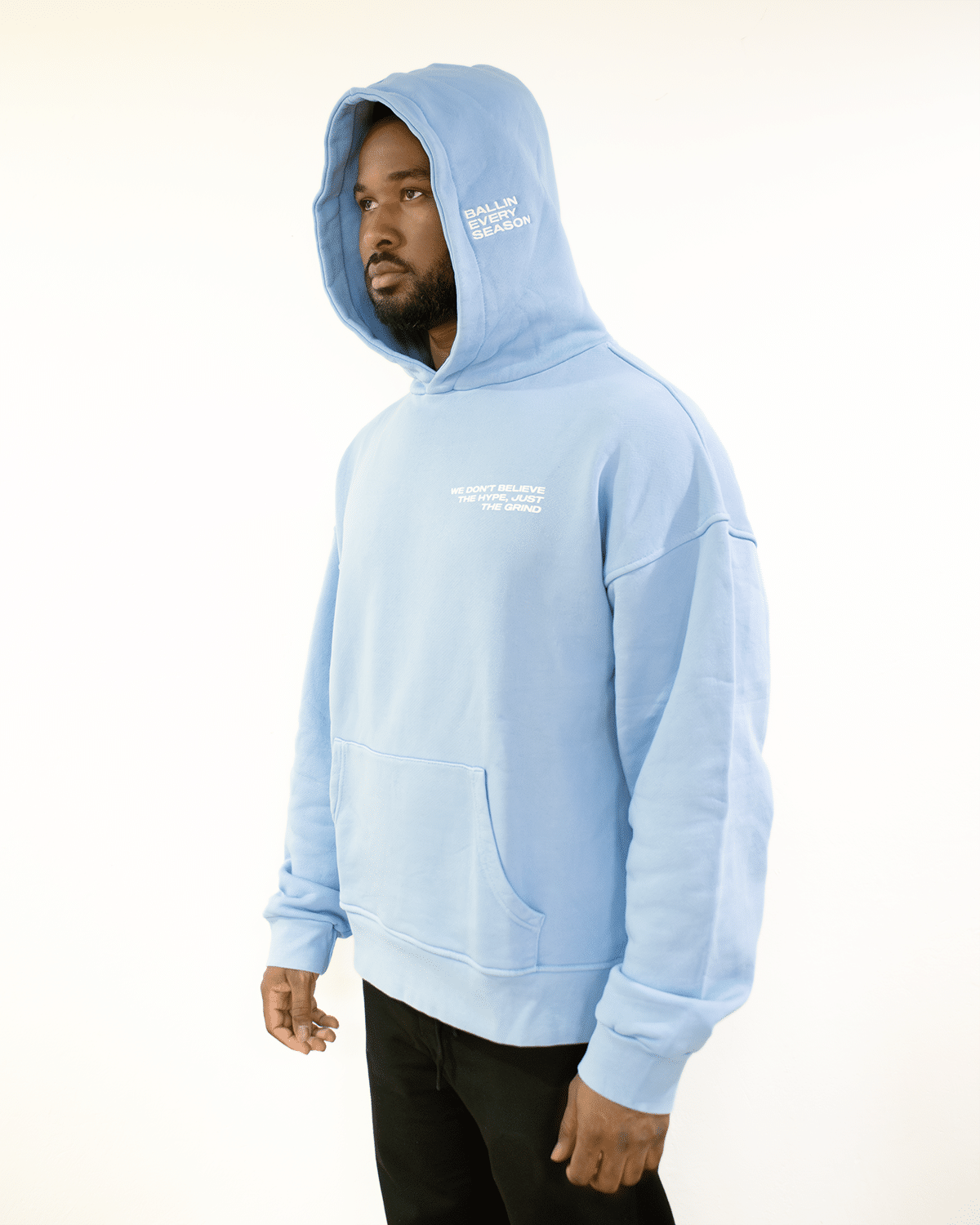 BABY BLUE HOODIE